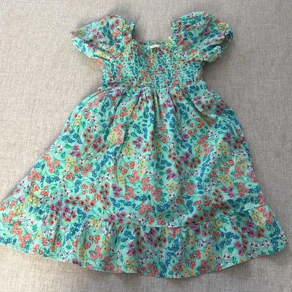 Crewcuts Girls Floral Dress Cottagecore smocked size 5‎ - Picture 5 of 11